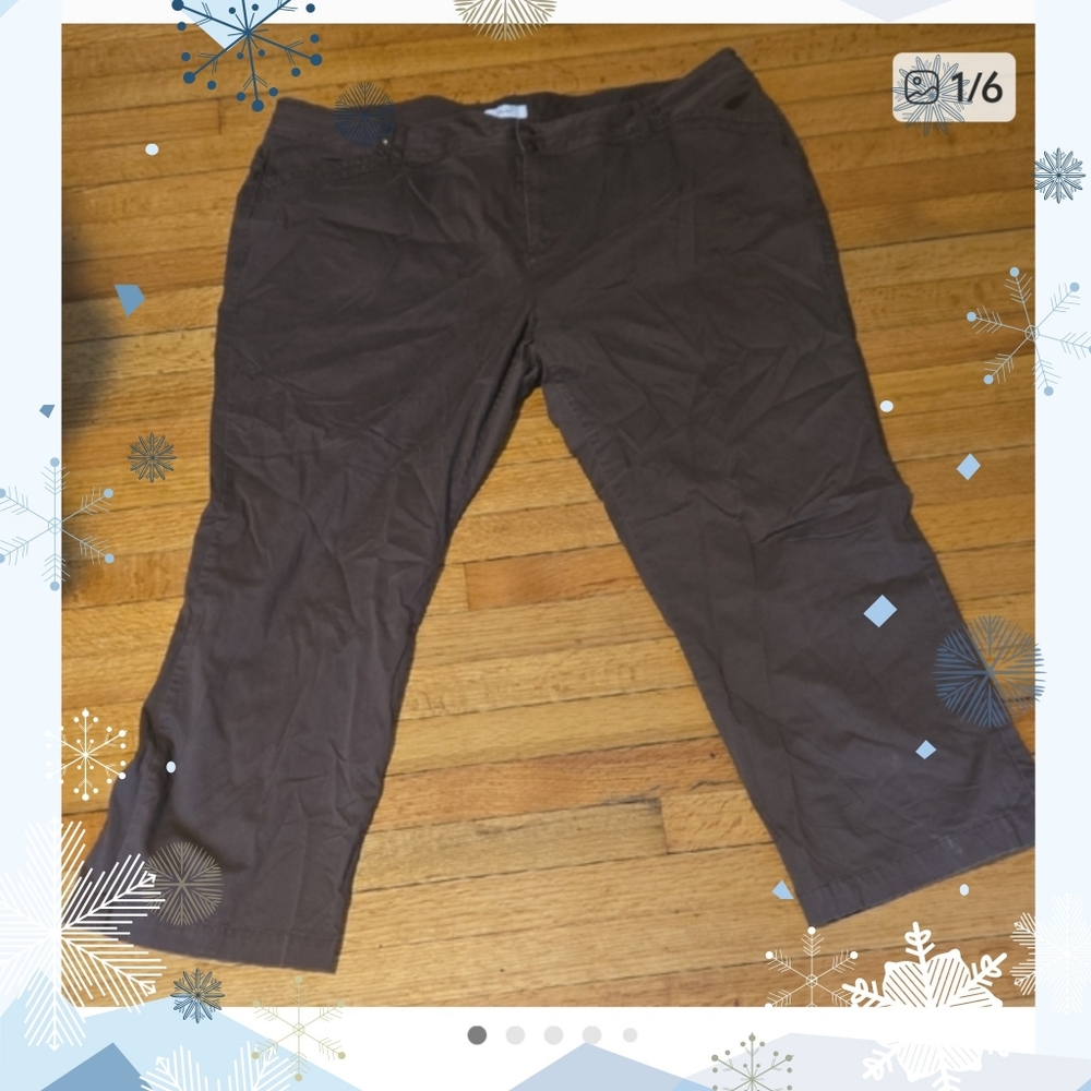 CJ Banks Chino Pants Size 26w